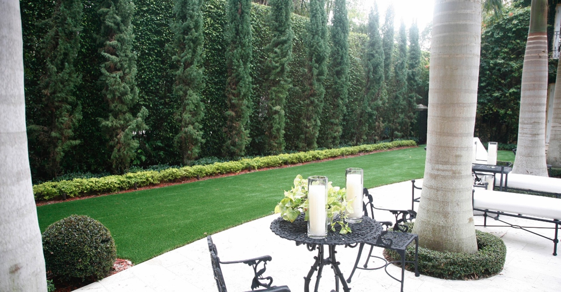 backyard artificial grass easygrass in miami home ...